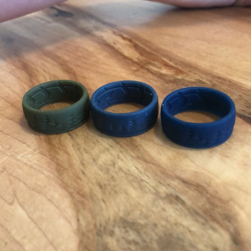 Silicone Tree Rings- size 7 - Picture 3 of 5